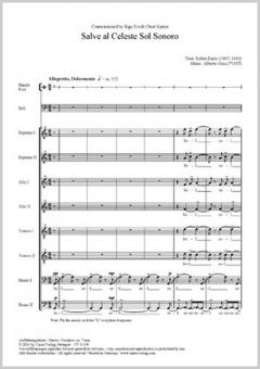 Salve al Celeste Sol Sonoro 