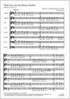 Wohl dem, der den Herren fürchtet op. 104, 4 Standard