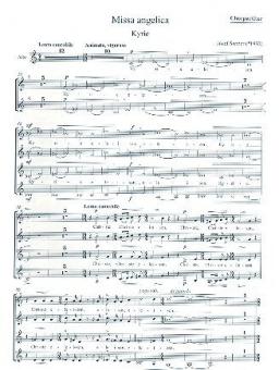 Missa angelica für Frauenchor und Orchester 