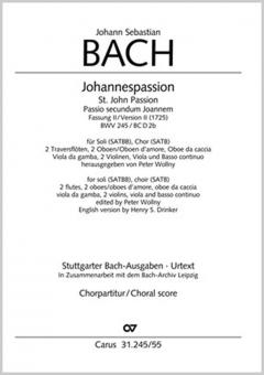 Johannes-Passion BWV 245 
