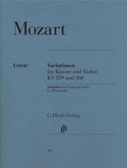 Variationen für Klavier und Violine 