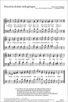 Madrigale von Gastoldi, Friderici und Hassler 