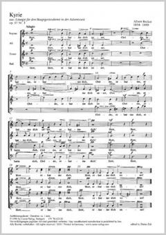 Becker: Kyrie, Gloria und Agnus Dei 