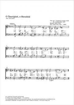 O Traurigkeit, o Herzeleid 
