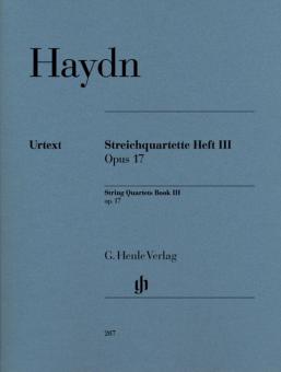 Streichquartette Heft 3, op. 17 
