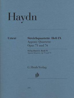 Streichquartette Heft 9 op. 71 und 74 