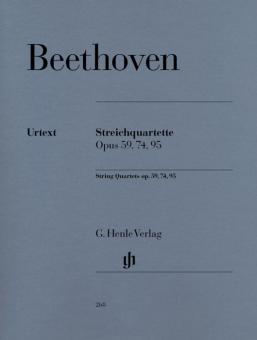 Streichquartette op. 59, 74, 95 