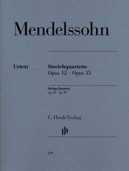 Streichquartette op. 12 und 13 