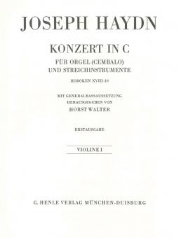 Konzert C-dur Hob. XVIII:10 