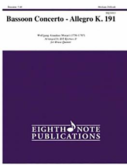 Bassoon Concerto: Allegro, K. 191 