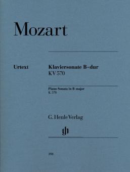 Klaviersonate B-Dur KV 570 