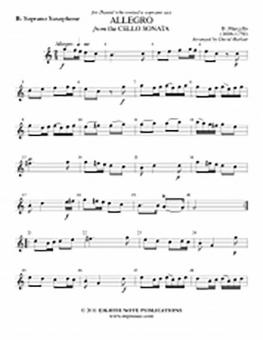 Allegro (from the Cello Sonata) 