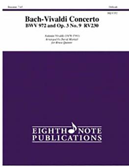 Bach-Vivaldi Concerto, BWV 972 And Op. 3, No. 9, RV230 