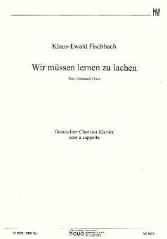 Wir müssen lernen zu lachen 