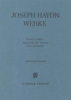 Konzerte für Violine und Orchester 