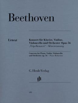 Konzert für Klavier, Violine, Violoncello und Orchester (Tripelkonzert) C-dur op. 56 