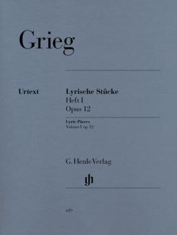 Lyrische Stücke op. 12 Heft 1 