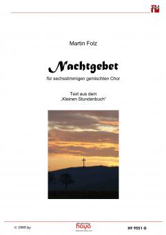 Nachtgebet aus dem 'Kleinen Stundenbuch' 