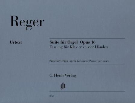 Suite für Orgel e-moll op. 16 