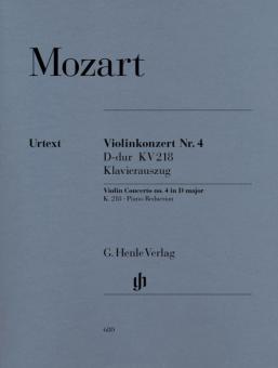Violinkonzert Nr. 4 D-Dur KV 218 