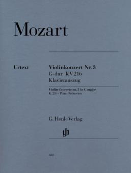 Violinkonzert Nr. 3 G-Dur KV 216 