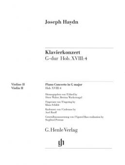 Konzert G-dur Hob. XVIII:4 