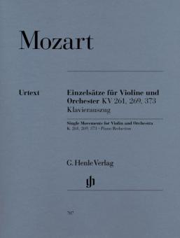 Einzelsätze für Violine und Orchester 
