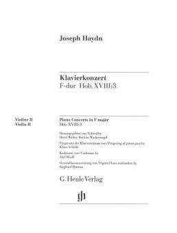Konzert F-dur Hob. XVIII:3 