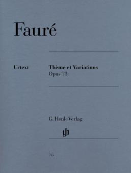 Thème et Variations Op. 73 