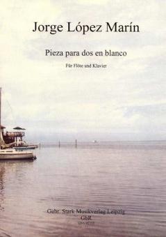 Pieza para dos en blanco 