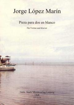 Pieza para dos en blanco 