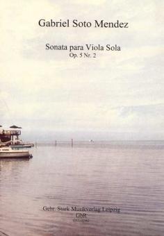 Sonata para Viola Sola op. 5 Nr. 2 