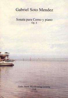 Sonata para Corno y piano Op.4 