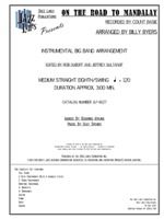 On The Road To Mandalay 