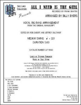 All I Need Is The Girl 