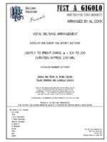 Just A Gigolo (I Ain't Got Nobody) 