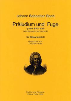 Präludium und Fuge in g-Moll BWV 885 