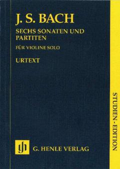 Sonaten und Partiten BWV 1001-1006 