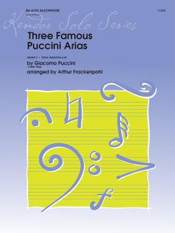 Three Famous Puccini Arias Standard
