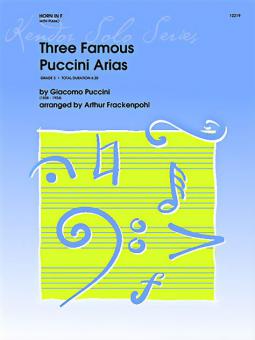 Three Famous Puccini Arias 