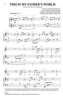 This Is My Father's World 