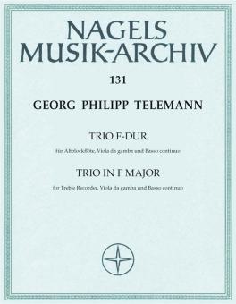 Trio aus den 'Essercizii Musici' TWV 43:F 3 Standard