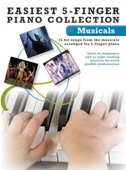 Easiest 5-Finger Piano Collection: Musicals 