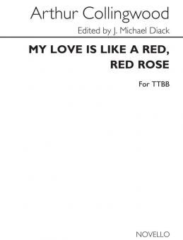 My Love Is Like A Red, Red Rose TTBB 