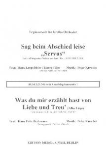 Sag beim Abschied leise Servus 