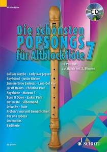 Die schönsten Popsongs für Altblockflöte 7 