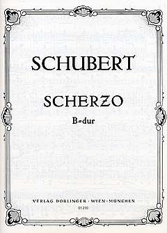 Scherzo Nr. 1 B-Dur D 593 
