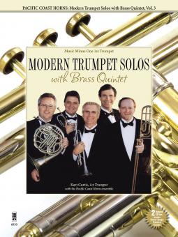 Modern Trumpet Solos with Brass Quintet Vol. 3 