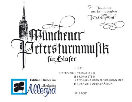 Münchner Petersturmmusik Heft 1 
