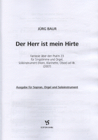 Der Herr ist mein Hirte - Alt, Orgel und Soloinstr. 